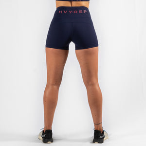 Perfect Fit HVY REP Navy / Kiss Pink Booty Shorts