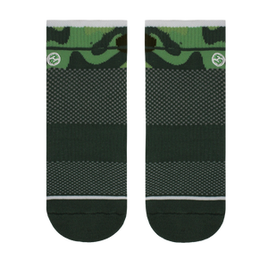 Olive Camo Ankle Sock