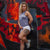 Training Muscle Tank in Cadet Grey / White