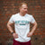 Training T-Shirt in White / Teal