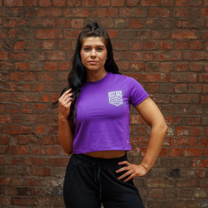 Worldwide Boxy T-Shirt in Violet