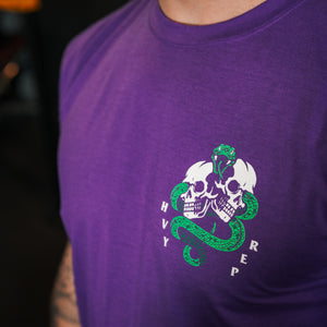 Death Before Dishonour T-Shirt in Violet