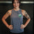 Death Before Dishonour Muscle Tank in Cadet Grey