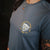 Lifting The Good Life Boxy T-Shirt in Cadet Grey