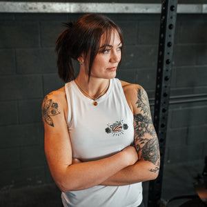 Spitfire Speed Shop x Heavy Rep Gear Muscle Tank in White