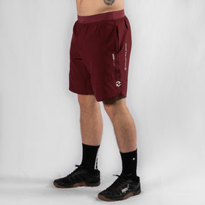 MotionForce 3.0 Maroon / White 10" Training Shorts