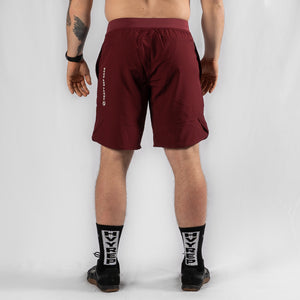 MotionForce 3.0 Maroon / White 10" Training Shorts