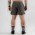 MotionForce 3.0 Charcoal / Orange 8" Training Shorts