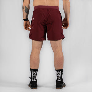 MotionForce 3.0 Maroon / White 8" Training Shorts