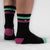 Strike 2 Black / Neo Mint / Kiss Pink Sock