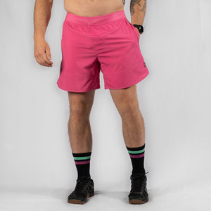 MotionForce 3.0 Kiss Pink / Black 8" Training Shorts