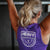Industries Crop Muscle Tank in Violet