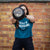 Numero Uno Boxy T-Shirt in Teal