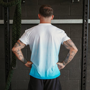 Fade Away T-Shirt in Teal