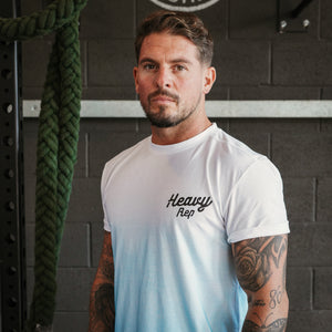 Fade Away T-Shirt in Teal