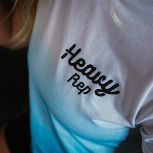 Fade Away Boxy T-Shirt in Teal