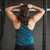 Numero Uno Muscle Tank in Teal