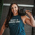 Numero Uno Muscle Tank in Teal