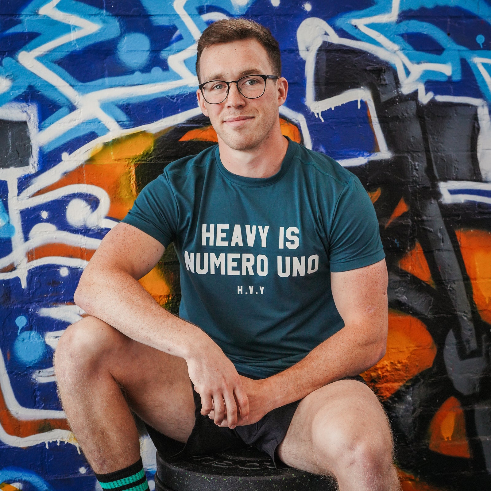 Numero Uno T-Shirt in Teal