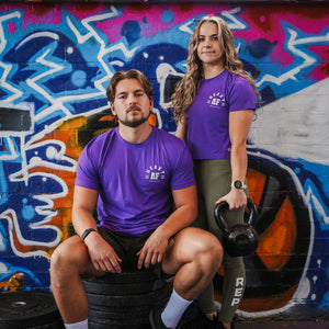 Heavy AF T-Shirt in Violet