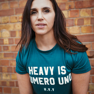 Numero Uno Boxy T-Shirt in Teal