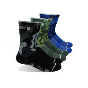 Stealth Camo Crew Sock 3 Pack