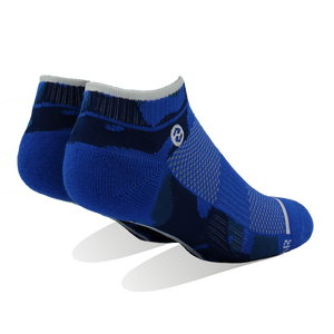 Blue Camo Ankle Sock