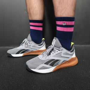 Strike 2 Navy / Kiss Pink Sock